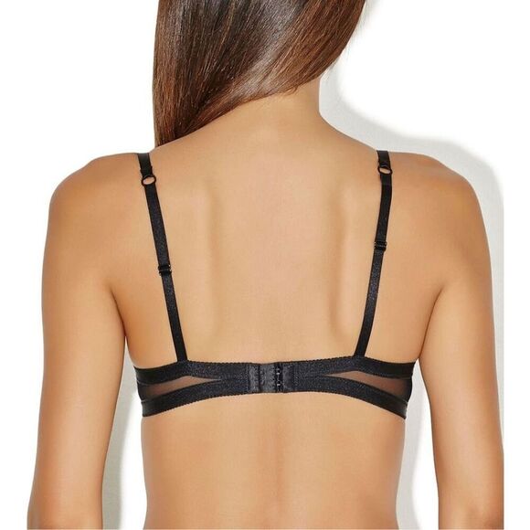 Aubade Paris size 32B unlined mesh lace bra underwire - Picture 3 of 16